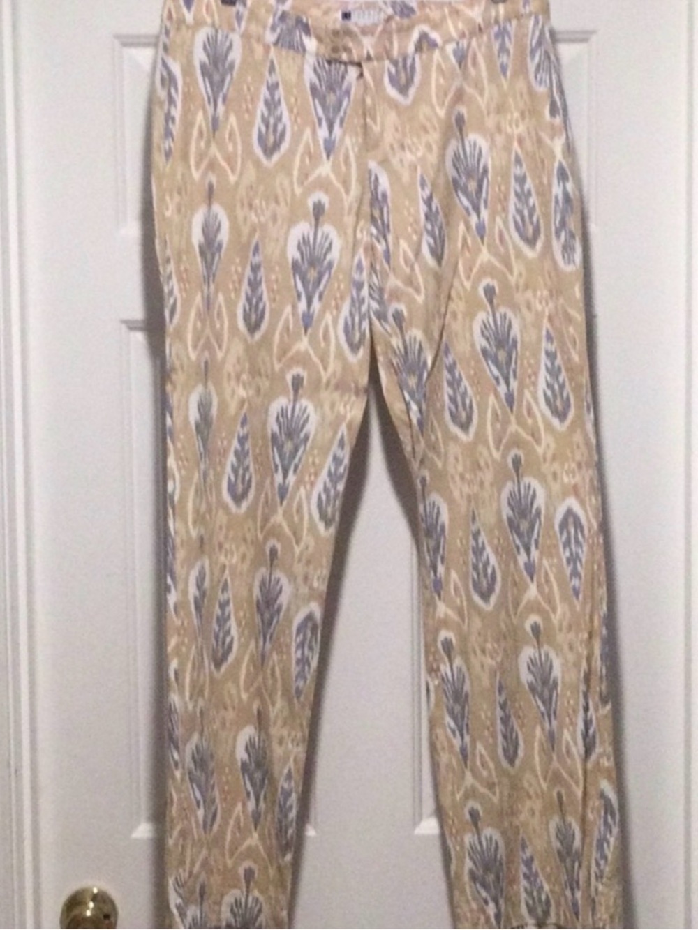 Carol Little linen blend pant- size 4